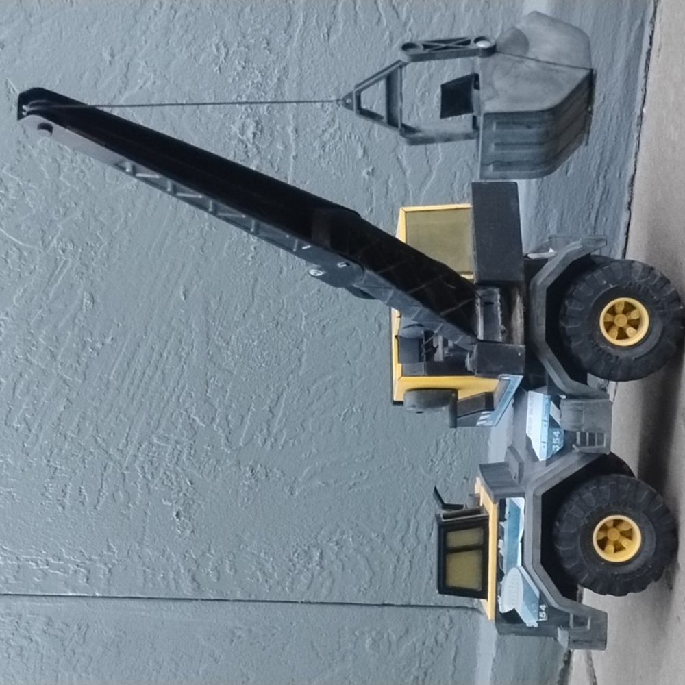🏗️ Tonka Tough! 2013 Hasbro Steel Classics Crane Truck Digger Scoop #93931